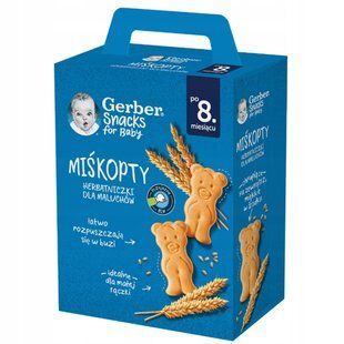 Печиво Gerber Miśkopty nestle для дітей від 8 місяців, 180 г 2864844233 фото