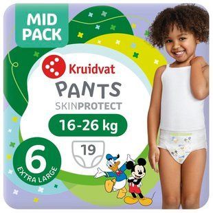 Підгузки-трусики Kruidvat Нідерланди 6 (16-26кг) 19шт 2024772586 фото