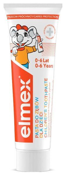 Зубна паста дитяча Elmex Childrens Toothpaste від 0 до 6 років, 50мл 1910076321 фото