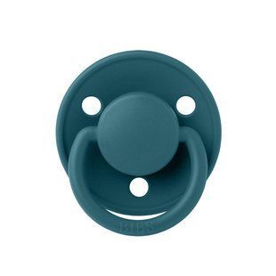 Пустушка BIBS De Lux Silicone Round (кругла) &ndash; Forest Lake 0-36 міс 5713795231478 фото
