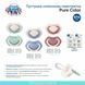 Пустушка Canpol babies силіконова симетрична 6-18 міс Pure Color - рожева (2шт) 5903407992716 фото 2