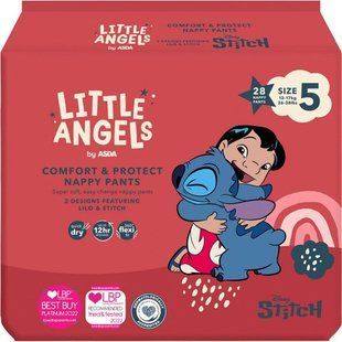 Підгузки-трусики Little angels 5 (12-17кг) 28 шт Великобританія 2529402634 фото