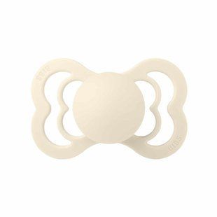 Пустушка BIBS Supreme Latex Symmetrical (симетрична) &ndash; Ivory від 6міс. 5713795191529 фото