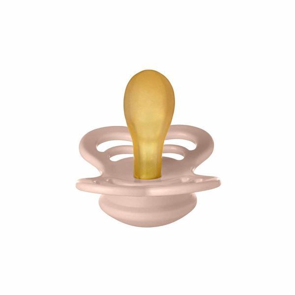 Пустушка BIBS Supreme Latex Symmetrical (симетрична) &ndash; Blush від 6міс. 5713795060191 фото