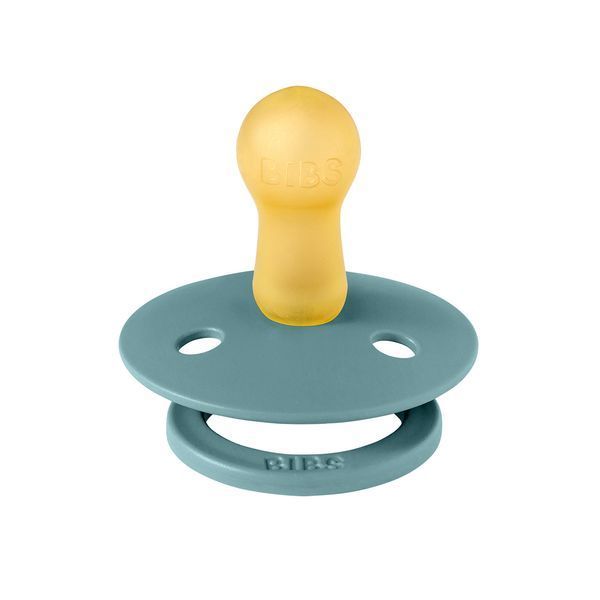 Пустушка BIBS Colour Latex Round (круглая) &ndash; Island Sea від 6міс. 5713795020584 фото