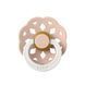 Пустушка BIBS Boheme Latex Round (кругла) &ndash; Blush GLOW (світиться в темряві) від 6міс. 5713795231614 фото 1