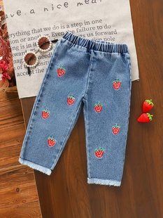 Дитячі джинси Strawberry 80 см (9-12 міс), сині 3113459596 фото