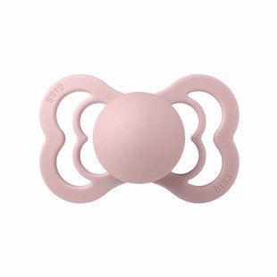 Пустушка BIBS Supreme Silicone Symmetrical (симетрична) &ndash; Pink Plum від 6міс. 5713795221059 фото