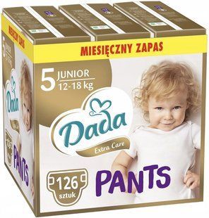 Підгузники-трусики Dada Extra Care Pants Польща 5 (12-18 кг) 126шт 2131488192 фото
