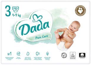 Підгузки Dada Pure Care Польща 3 (4-9кг) 40шт 2004747187 фото