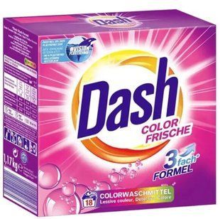 Пральний порошок для кольорової білизни Dash "Color Frische" (18 циклів), 1.17кг 2424450235 фото