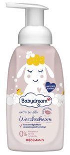 Пінка babydream extra sensitiv waschschaum для вмивання обличчя та тіла, 250 мл 2351900661 фото