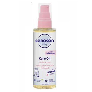 Дитяча олія для шкіри Sanosan Baby, 100 мл 4003583213276 фото