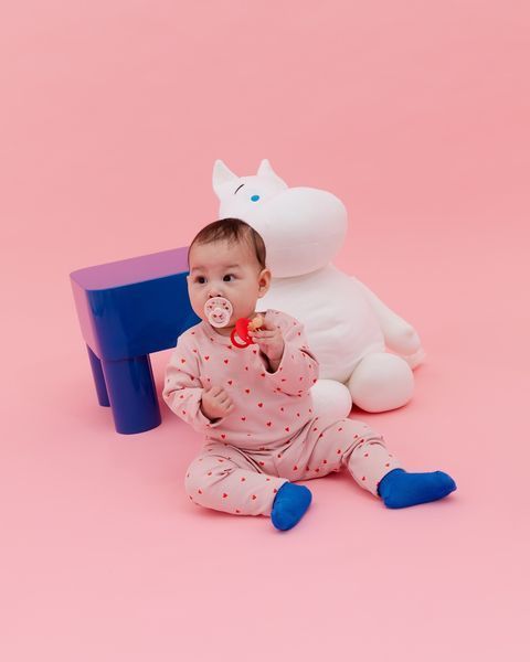 Пустушка BIBS x Moomins Colour Latex Round (кругла) Sailing &ndash; Nordic Mint від 6 міс 5713795273492 фото
