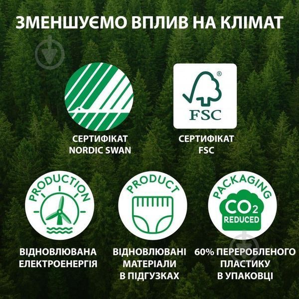 Підгузники Libero Touch Швеція 4 (7-11кг) 44шт 2029563451 фото