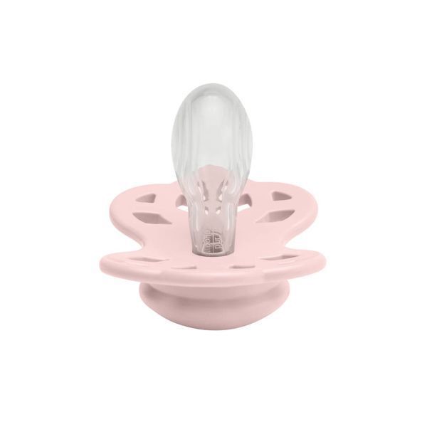Пустушка BIBS Infinity Silicone Symmetrical (симетрична) &ndash; Blossom від 6міс 5713795245680 фото