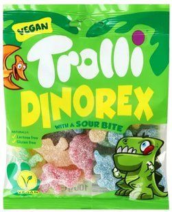 Мармелад жувальний Trolli Dino Rex зефірний 150 г 2669475975 фото