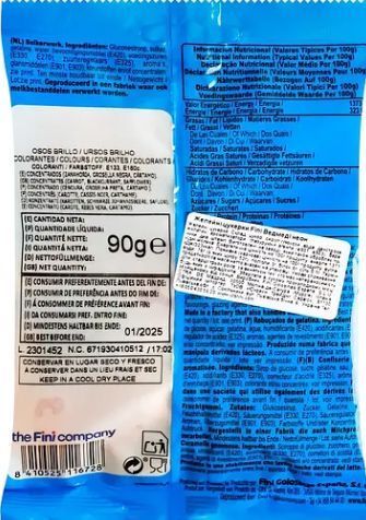 Цукерки желейні Fini Ведмедики 90 г 2669521921 фото