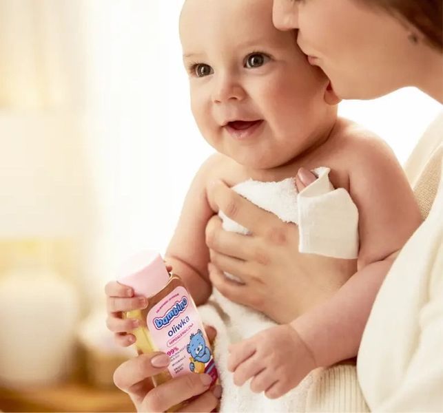 Гіпоалергенна олія Bambino для немовлят з вітаміном E, 300 мл. 2804823054 фото