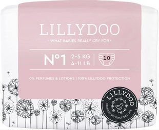 Підгузки для новонароджених Lillydoo 1 (2-5кг) 10шт 2184253612 фото