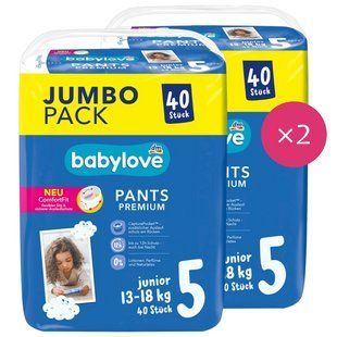 Підгузки-трусики Babylove premium 5 (13-18 кг) 80 шт 1993745415 фото