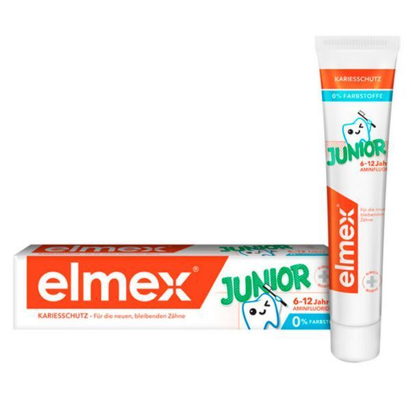 Зубна паста Elmex Junior для дітей від 6 до 12 років, 75мл 2050901245 фото