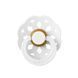 Пустушка BIBS Boheme Latex Round (кругла) &ndash; White 0-6міс. 5713795231508 фото 1