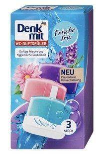 Туалетні блоки для унітазу Denkmit Frische-Trio 3шт 2225620048 фото