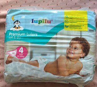 Підгузки Lupilu soft&dry 4 (8-14 кг) 50шт 2599548921 фото