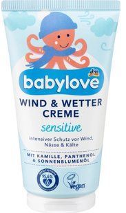 Крем для догляду і захисту обличчя від вітру, вологи та холоду Babylove Sensitive, 75 мл 2015455136 фото