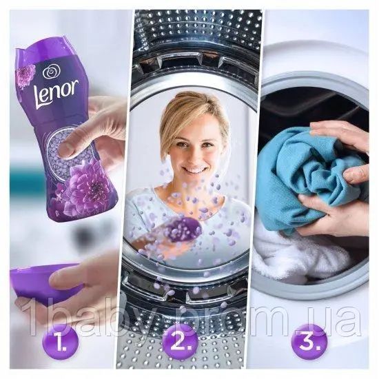 Кондиціонер-ополіскувач для білизни в гранулах Lenor Ametista & Bouquet Fiorito, 210 г 2076508058 фото