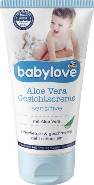 Крем для обличчя з алое Babylove Sensitive, 75мл 2015631380 фото