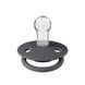 Пустушка BIBS De Lux Silicone Round (кругла) &ndash; Iron 0-36 міс 5713795105182 фото 2