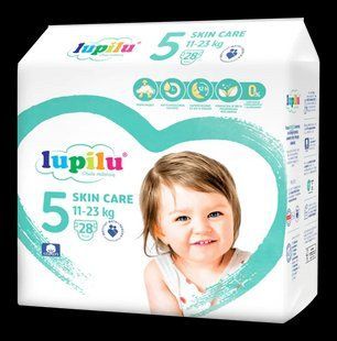 Підгузки Lupilu Skin Care 5 (11-23кг) 28шт 2552398112 фото
