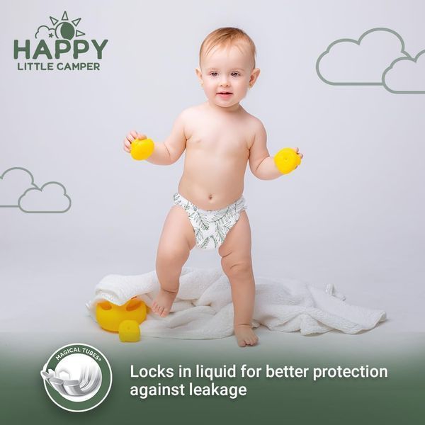 Підгузки преміум-класу Happy Little Camper&nbsp;США 5 (13+кг) 25шт 2582910604 фото