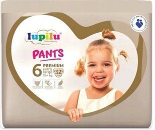 Підгузки-трусики Lupilu premium 6 (15+кг) 32шт 1541481922 фото