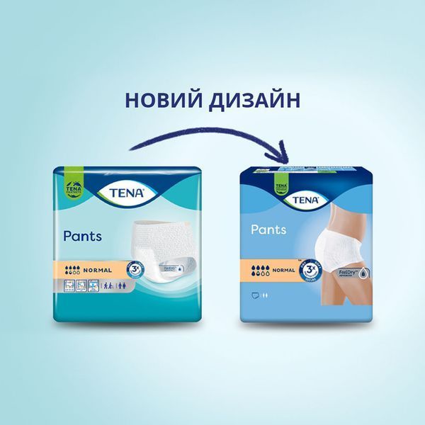 Підгузки-трусики для дорослих Tena pants M normal (80-110см) 30шт 2625431874 фото
