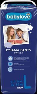 Підгузки-трусики нічні Babylove Pyjama Pants Німеччина L 8-12 років (24-50кг) 9шт 2538475336 фото