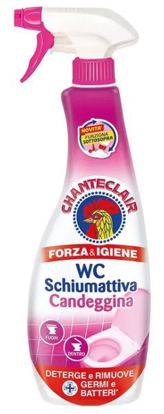 Спрей-піна ChanteClair WC Schiumattiva Candeggina для унітазу, 625 мл 2124763529 фото