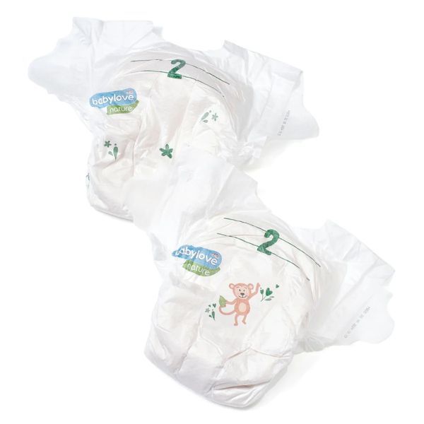 Підгузки Babylove nature Німеччина 2 (3-6кг) 28шт 1684970549 фото