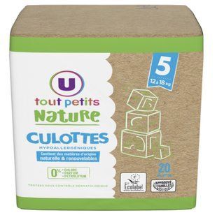 Підгузки-трусики Tout petits nature&nbsp;Франція 5 (12-18кг) 20шт 1690404835 фото