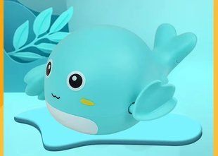 Заводна іграшка для води "Кит", 1шт (Блакитний) 2540535177 фото