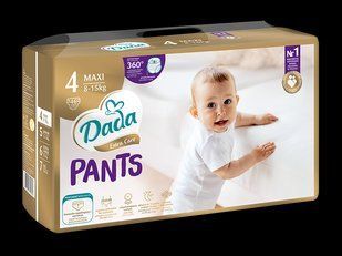Підгузки-трусики Dada Extra care Польща 4 (8-15кг) 46шт 2456044306 фото