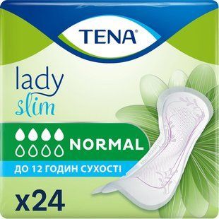 TENA Lady Slim Normal прокладки урологічні 24 шт 7322540852141 фото