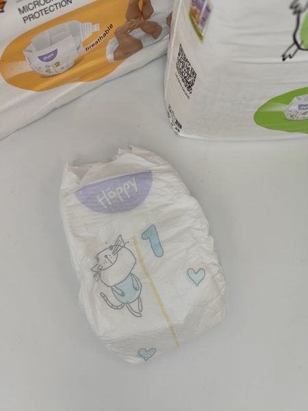 Підгузки Bella Baby Happy Soft&Delicate 1 newborn (2-5кг) 82шт 2472252227 фото