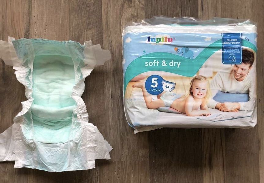 Підгузники Lupilu soft&dry 5 (10-16кг) 70шт 2583222942 фото
