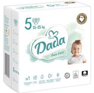 Підгузки Dada Pure Care Польща 5 (15-25кг) 28шт 2020810303 фото