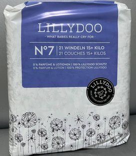 Підгузки Lillydoo Німеччина 7 (15+кг) 21шт 1745165113 фото