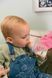 Скляна дитяча пляшечка BIBS Glass Baby Bottle Round Silicone 1 pack 240 мл Medium Flow (середній потік) ivory 5713795265718 фото 4