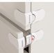 Блокіратор на шафи та ящики Children Safety Drawer Lock, 2шт (білий) 2765043508 фото 4